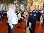 Кадеты Острогожского филиала КОУ ВО «Горожанский казачий кадетский корпус» приняли присягу в Михайло-Архангельском храме города
