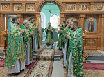 Епископ Дионисий возглавил престольное торжество храма святого благоверного князя Александра Невского с. Петровка