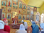 В храмах Россошанского благочиния пребывала икона святых благ. кн. Александра Невского и праведного Феодора Ушакова с частицами мощей.