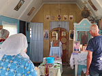 Праздник происхождения (изнесения) Честных Древ Животворящего Креста Господня в Михайло-Архангельском храме г.Острогожска