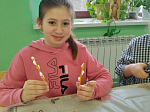 В храме Всемилостивого Спаса состоялось занятие, посвящённое Вербному воскресению