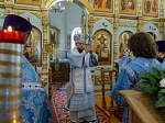 Преосвященнейший епископ Дионисий возглавил торжества престольного праздника храма иконы Божией Матери Казанская поселка Каменка