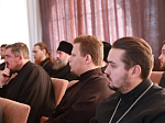 Для духовенства Россошанской епархии проведена лекция: «Обзор определений Священного Синода, посвященных упорядочению практики приходского богослужения»