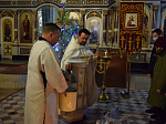 В Свято-Троицком храме Кантемировки молитвенно встретили праздник Крещения