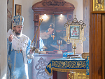 Правящий Архиерей возглавил престольные торжества храма Покрова Пресвятой Богородицы города Павловска