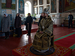 В пятницу первой седмицы Великого поста Глава Россошанской епархии совершил Литургию Преждеосвященных Даров в храме Вознесения Господня города Калач