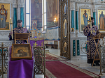 В Неделю Торжества Православия Преосвященнейший епископ Дионисий совершил Литургию в Ильинском кафедральном соборе