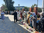 «Торжественное богослужение в день Преображения Господня в храме Святой Живоначальной Троицы рабочем поселке Кантемировка