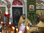 Правящий Архиерей совершил Литургию в Георгиевском храме села Терновое Острогожского района