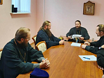 Епископ Россошанский и Острогожский Дионисий встретился с сотрудниками миссионерского отдела Россошанской епархии