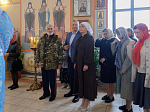 Правящий Архиерей совершил Божественную литургию в храме Покрова Пресвятой Богородицы села Осиковка Кантемировского района