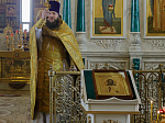 В Неделю о блудном сыне епископ Дионисий совершил Божественную литургию в Свято-Ильинском кафедральном соборе города Россошь