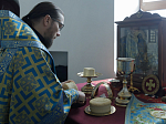 В праздник Похвалы Богородицы Архипастырь совершил Божественную литургию в Воскресенском соборе Белогорского мужского монастыря