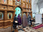 В храме святого благоверного князя Александра Невского села Петровка совершено соборное богослужение духовенства Павловского благочиния