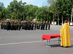Состоялся торжественный ритуал приведения к воинской присяге студентов МАДИ