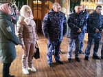 Сотрудники Росгвардии посетили Покровский храм города Павловска