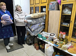 Жители села Воробьевка передали очередную партию гуманитарной помощи на фронт