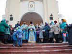 В Благовещение Пресвятой Богородицы совершены праздничные богослужения в Ильинском кафедральном соборе 