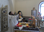 Заупокойное богослужение в Митрофановском храме