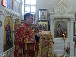 Епископ Россошанский и Острогожский Дионисий совершил Божественную литургию в Костомаровском епархиальном монастыре