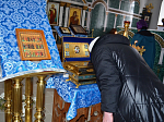 Ковчег с мощами Тихона Задонского в павловском благочинии