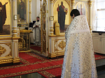 Соборное богослужение в Тихоновском  храме Острогожска в престольный праздник