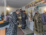 В пятницу 3-й седмицы Великого поста епископ Дионисий совершил Литургию Преждеосвященных Даров в Троицком храме с. Елизаветовка