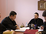 Под председательством епископа Россошанского и Острогожского Дионисия состоялось заседание Епархиального совета Россошанской епархии