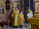 В Прощеное воскресенье Правящий Архиерей совершил Божественную литургию в Свято-Ильинском кафедральном соборе города Россошь