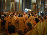 Духовенство Россошанской епархии приняло участие в торжественном богослужении накануне дня памяти святителя Антония Воронежского