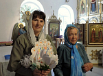 В воинском Сретенском храме встретили праздник Рождества Божией Матери и провели завершающий этап акции «Белый цветок»