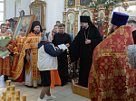 Епископ Дионисий совершил Божественную литургию в храме святого мученика Иоанна Воина г. Богучар