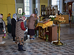 Кантемировцы помолились у мощей святого благоверного князя Александра Невского