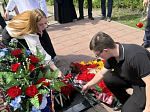 Священнослужители Россошанского благочиния приняли участие в митингах ко Дню Великой Победы