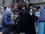 В праздник Благовещения Пресвятой Богородицы епископ Россошанский и Острогожский Дионисий совершил Божественную литургию в храме Вознесения Господня города Калач