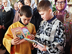 Учащиеся школы № 1 представили «ожившую притчу» на Дне православной книги в селе Петренково Острогожского благочиния