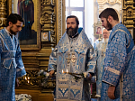 Епископ Россошанский и Острогожский Андрей сослужил Главе Воронежской митрополии в день престольного праздника Знаменского кафедрального собора г. Борисоглебска