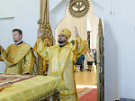 Архипастырь возглавил торжества, посвященные 20-летию со дня Великого освящения храма во имя святителя Митрофана, первого епископа Воронежского села Верхний Мамон