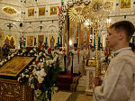 В праздник Светлого Христова Воскресения глава Россошанской епархии возглавил торжественное богослужение в Свято-Ильинском кафедральном соборе г. Россоши