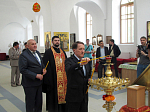 Губернатор Воронежской области Алексей Васильевич Гордеев посетил Казанский храм г. Павловска