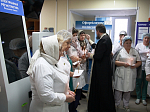 Освящение терапевтического отделения Каменской районной больницы в поселке Каменка