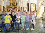 Школьный лагерь Острогожской школы №4 посетил Духовно-просветительский центр во им. святого Тихона Задонского