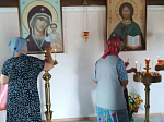 В день памяти равноапостольного князя Владимира и Дня Крещения Руси в часовне села Грань священнослужитель совершил молебен