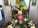 В храмах Павловского благочиния совершались праздничные богослужения в день Святой Троицы.