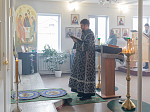 В пятницу 3-й седмицы Великого поста епископ Дионисий совершил Литургию Преждеосвященных Даров в Троицком храме с. Елизаветовка