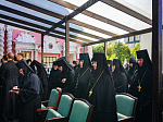 В день памяти преподобного Сергия Радонежского епископ Дионисий сослужил Предстоятелю Русской Православной Церкви за Литургией в Троице-Сергиевой лавре