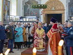 Епископ Дионисий совершил Божественную литургию в храме святого мученика Иоанна Воина г. Богучар