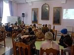 В день Прощёного воскресения в воскресной школе "Добро" состоялось занятие-дискуссия о подвиге новомучеников и исповедников Церкви Русской