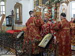 Епископ Дионисий совершил Божественную литургию в храме святого мученика Иоанна Воина г. Богучар