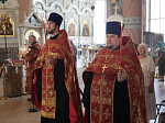 Преосвященнейший епископ Дионисий совершил всенощное бдение в Ильинском кафедральном соборе